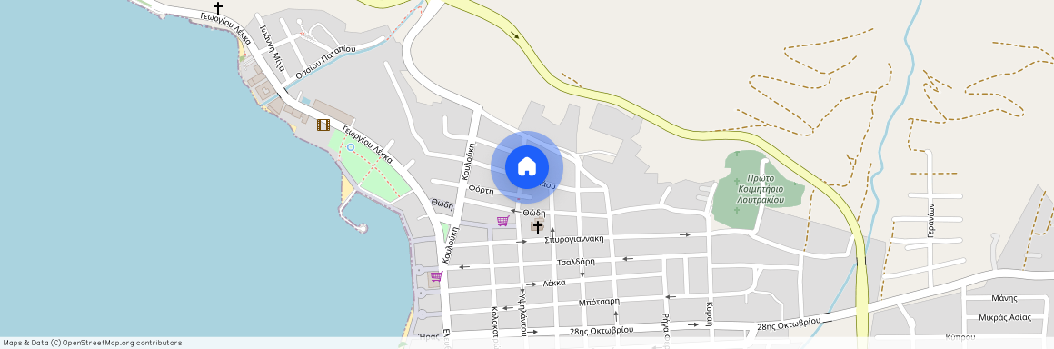 Αγησιλάου, 31 203 00 Λουτράκι-Περαχώρα, Λουτράκι (Λουτράκι-Περαχώρα)