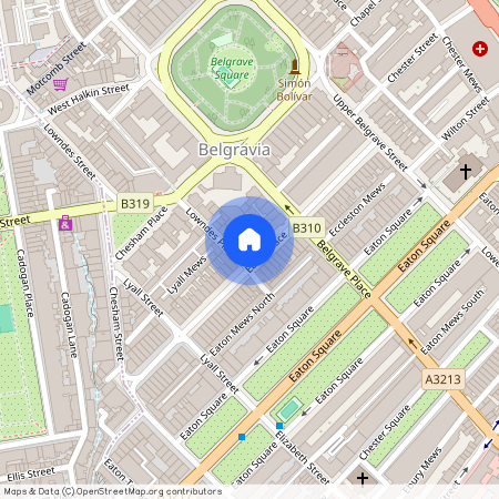 Eaton Place, London SW1X