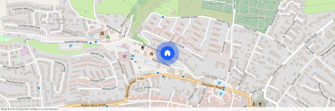 Berrycoombe Road, Bodmin, Cornwall, PL31