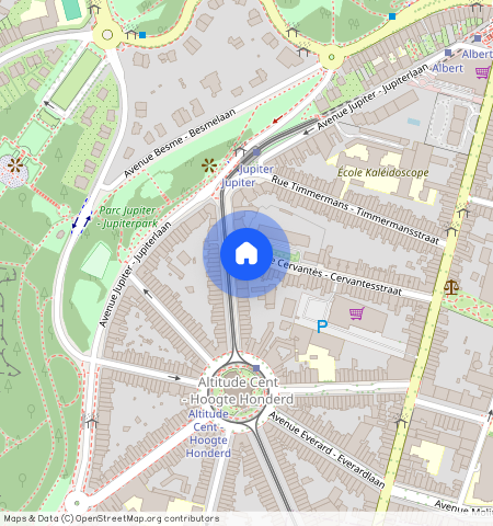 Rue Cervantes 5, 1190, Forest