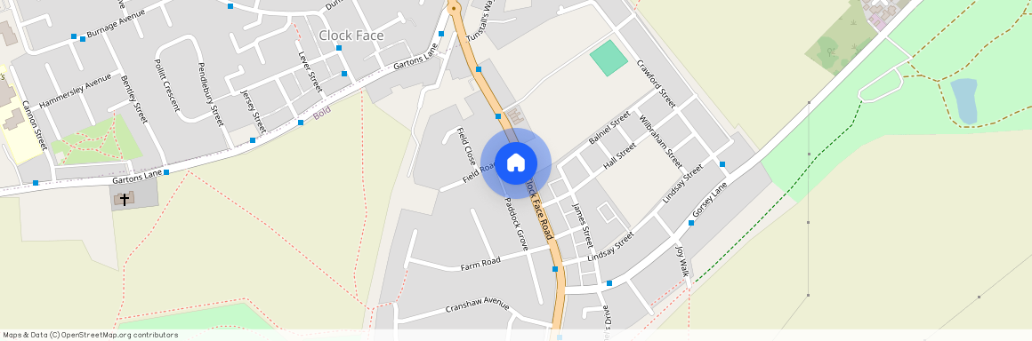 Clock Face Road, Clock Face, St. Helens, WA9