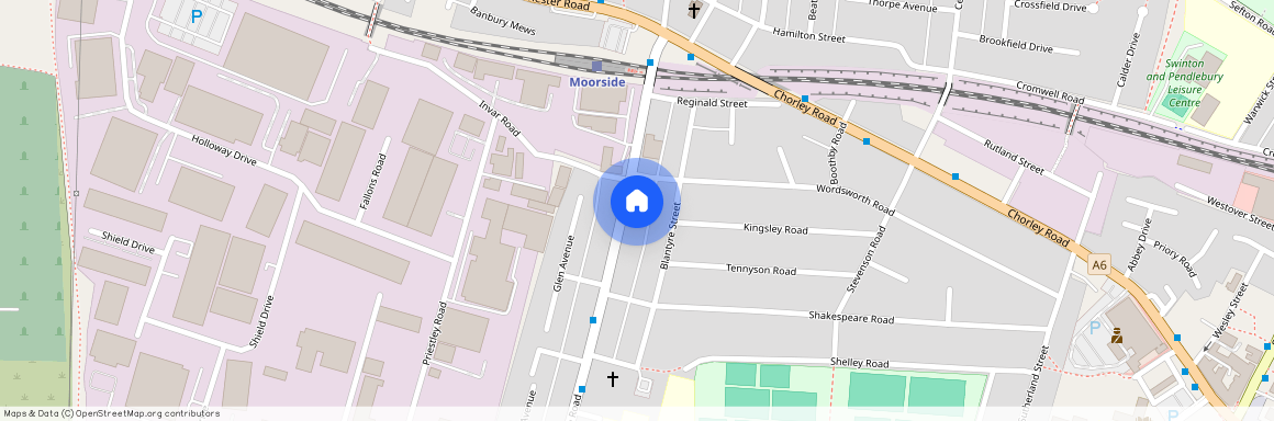 Moorside Road, Swinton M27