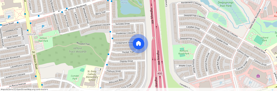 71 Thicket Trail, Vaughan