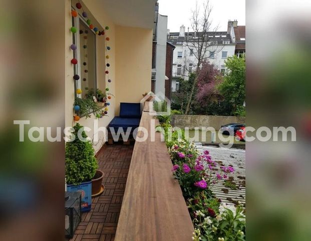 TAUSCHWOHNUNG Helle und ruhige 3-Zimmerwohnung in Flingern - Photo 1