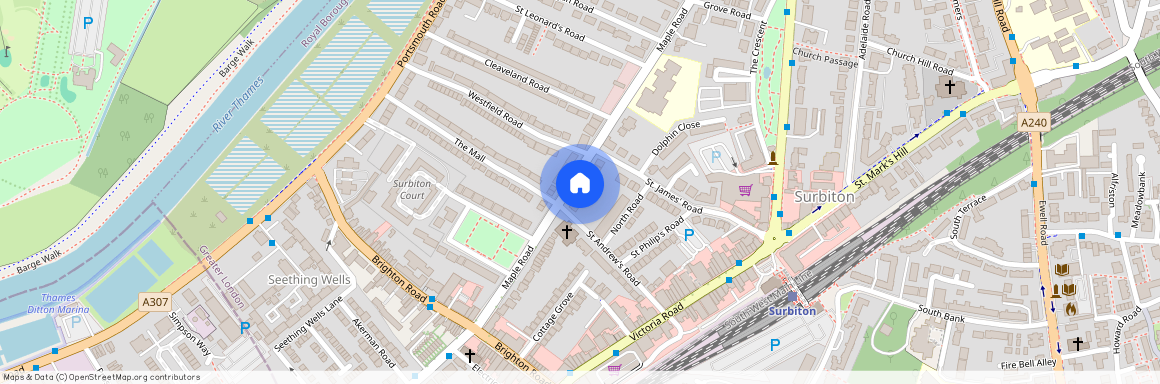 Maple Road, Surbiton, KT6, London