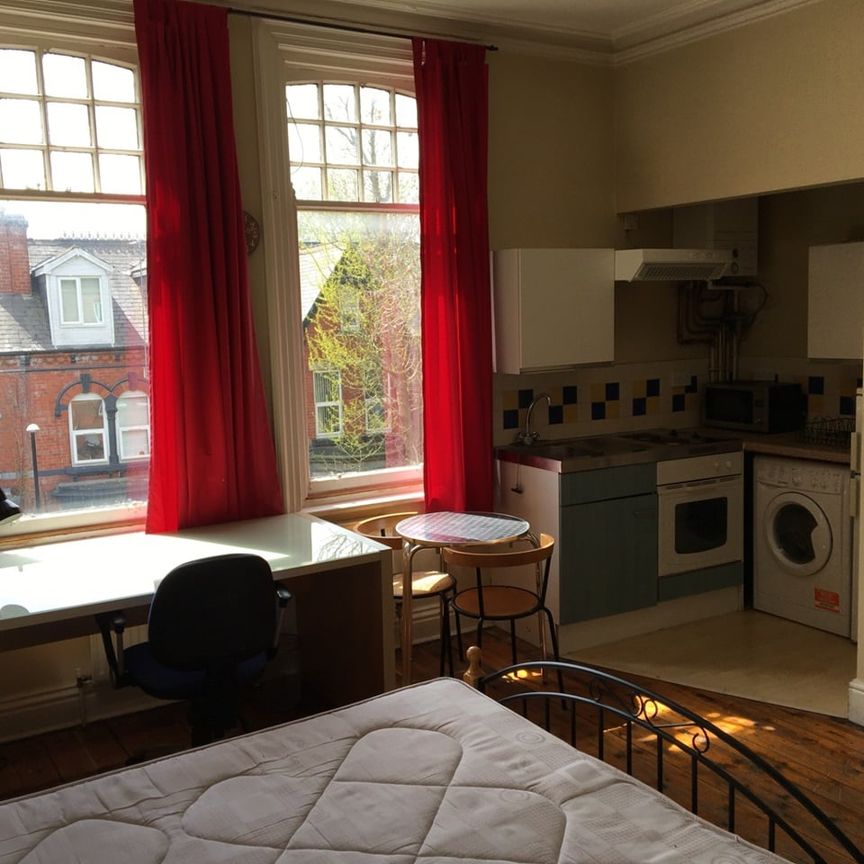 Studio Flat, Regent Park Terrace, LS6 - Photo 1
