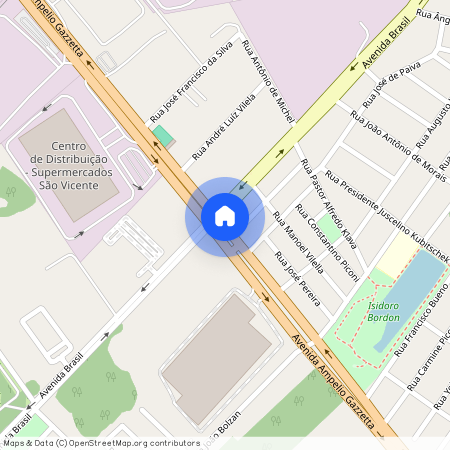 Avenida Ampelio Gazzetta, Centro, Nova Odessa - SP, 13380-094, Brazil