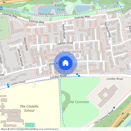 Kennet Close, Riverdene, Basingstoke, Hampshire, RG21