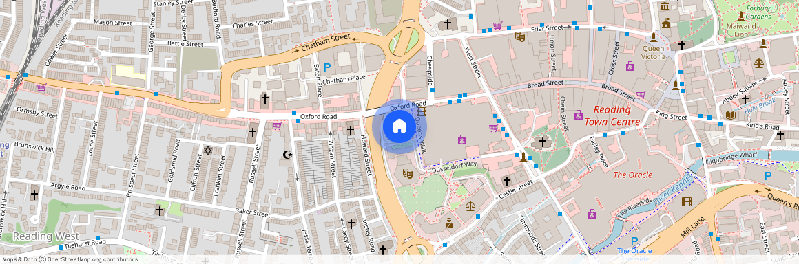 In The Heart Of Town Centre, Reading, Behind Penta Hotel, RG1