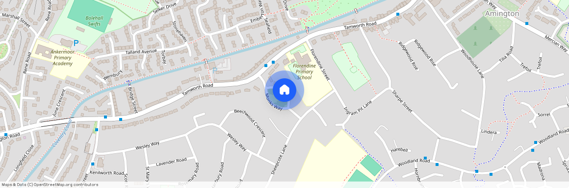 Monks Way, Amington, Tamworth, Staffordshire, B77