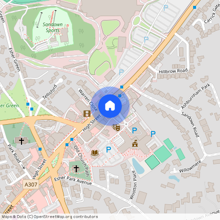 2 King Georges Walk, 5 High Street, Esher, Surrey, KT10