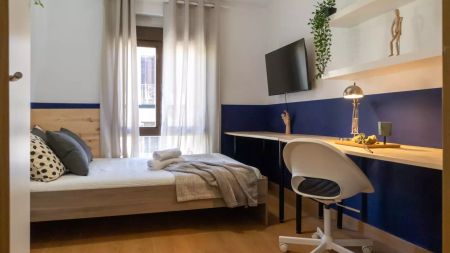 Room in a shared 7-bedroom apartment for rent in Palacio, perfect for professionals and students - Photo 5