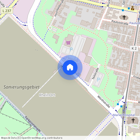 Wörthstr, 47053 Duisburg-Hochfeld, 47053 Duisburg - Duisburg-Mitte