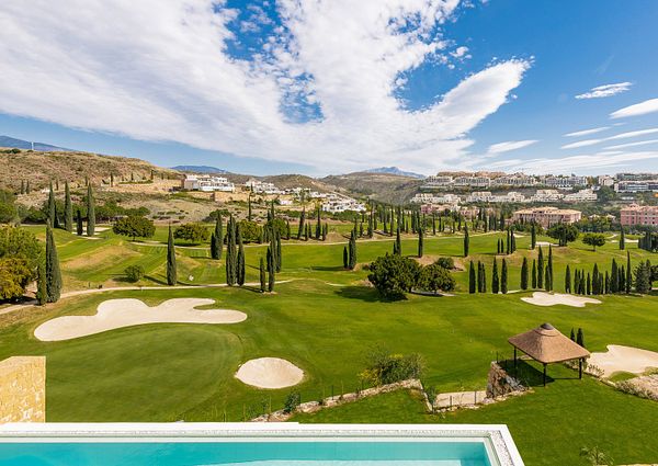 Incredible villa with sea and Golf course views