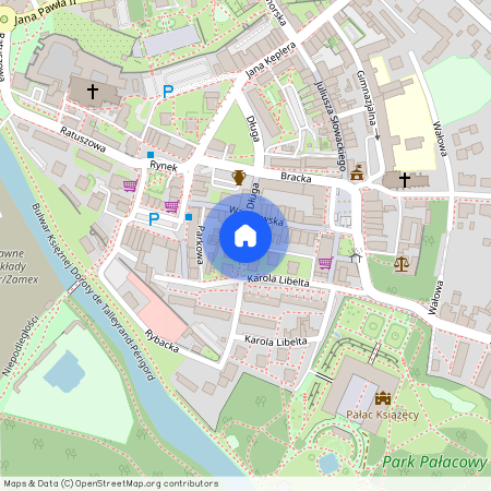 ul. Warszawska, Żagań, żagański, lubuskie