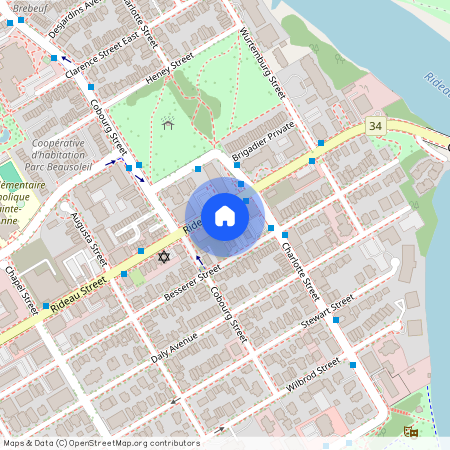 560 Rideau Street 206, Lower Town, Ottawa, ON