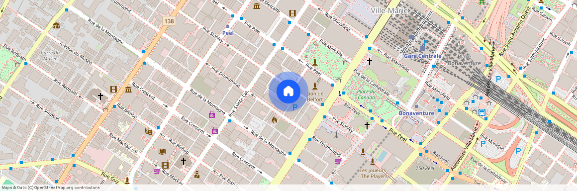 1216 Rue Stanley, #401, Montréal (Ville-Marie)