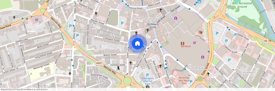 Gower Street, Derby, Derbyshire, DE1 1SD