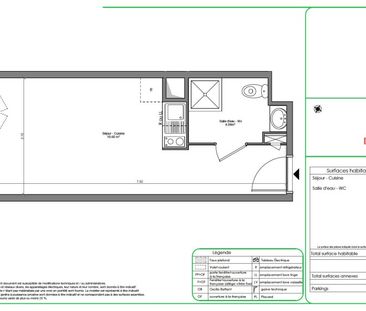 Location Appartement 1 pièce 23m² CASTANET TOLOSAN 31320 - Photo 6