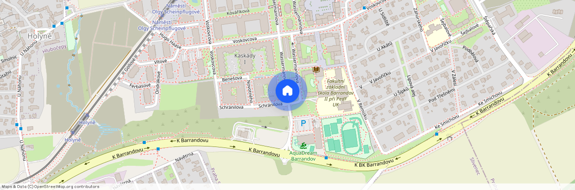 Wassermannova, Praha 5 - Hlubočepy