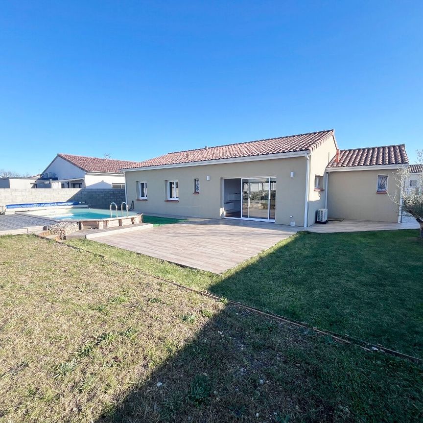 Location maison 4 pièces, 100.00m², Cornebarrieu - Photo 1