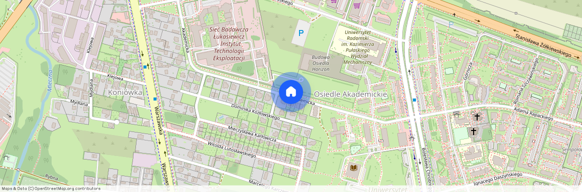 Osiedle Akademickie, Radom, mazowieckie