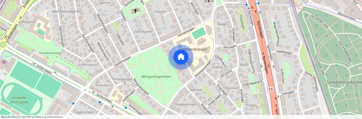 Mittelvägen, Enskede