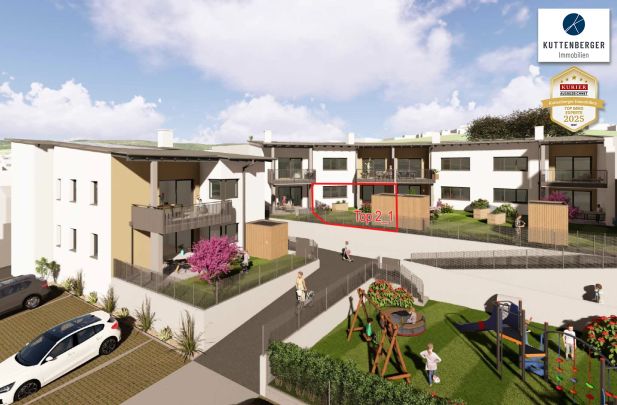3-Zimmer Wohnung mit Garten & Terrasse - Photo 1