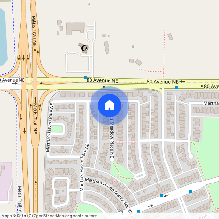 8 Martha&#39;s Meadow Place NE - A, Calgary, AB, CA T3J 4H6