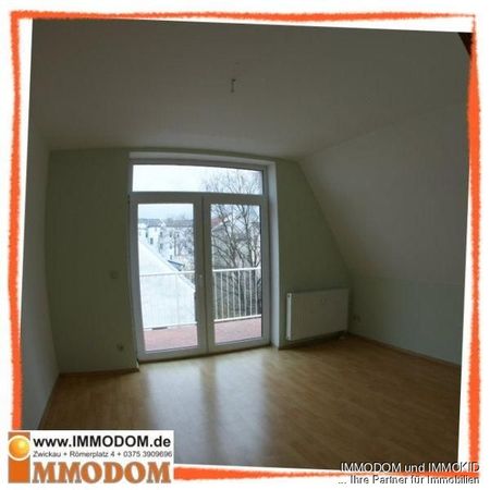 3-Zimmer-Maisonetten-Wohnung mit 2 BALKONEN im Zentrum Zwickaus zu vermieten! - Photo 2