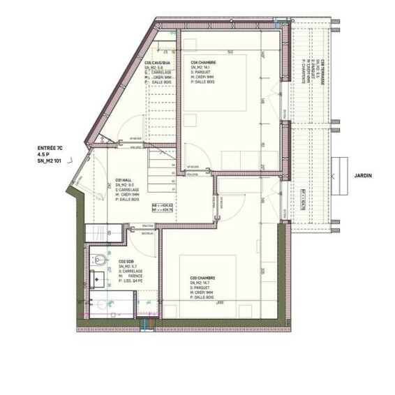 Magnifique maison contiguë de 4.5 pièces en construction - Foto 1