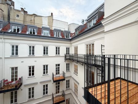 Prachtvolle 2,5-Zimmerwohnung in 1070 Wien mit Balkon zu vermieten - Foto 3