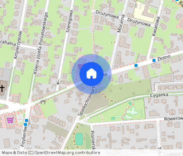 2 pokoje, 45 m2, ul. Spadochroniarzy, ogródek, - Фото 1