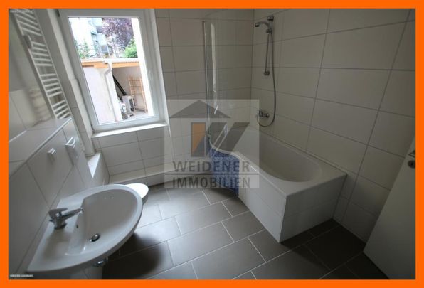 Moderne 2-Raum Erdgeschosswohnung mit Balkon und Wanne! - Foto 1