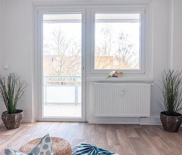 3-Raum-Wohnung mit Balkon mit guter Verkehrsanbindung - Foto 1