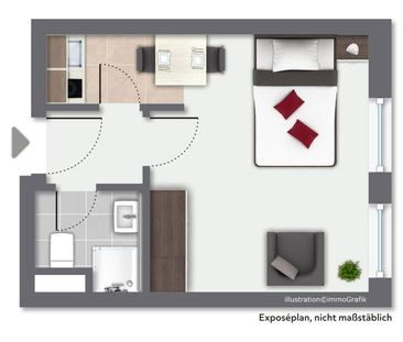 Pronájem bytu 1+1 • 25 m² bez realitkyLange Str. 74 Fürth Fürth Bay... - Photo 3