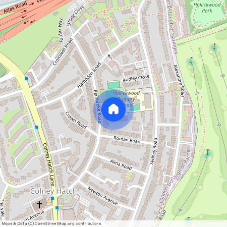 Stanley Road, Muswell Hill n10, London