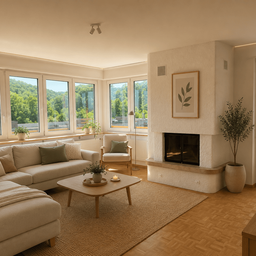 Helle 4,5-Zimmerwohnung mit Balkon in familienfreundlicher Überbauung - Photo 1