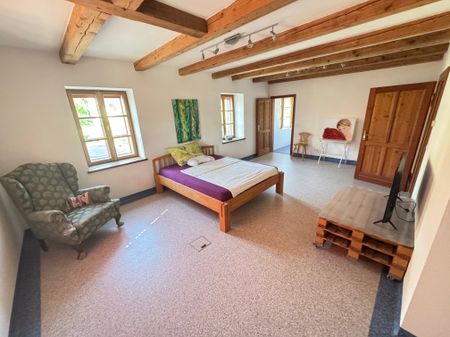 Stilvoll Wohnen & Arbeiten unter einem Dach (177 m²) in historischer Mühle in Markt Hartmannsdorf - Photo 4