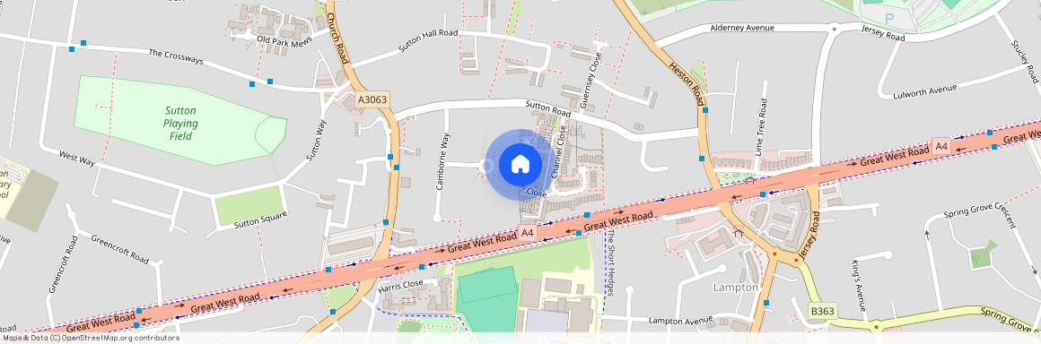 channel close, Heston, TW5 0PP