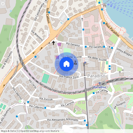 6900, Paradiso, Via Franco Zorzi, 7