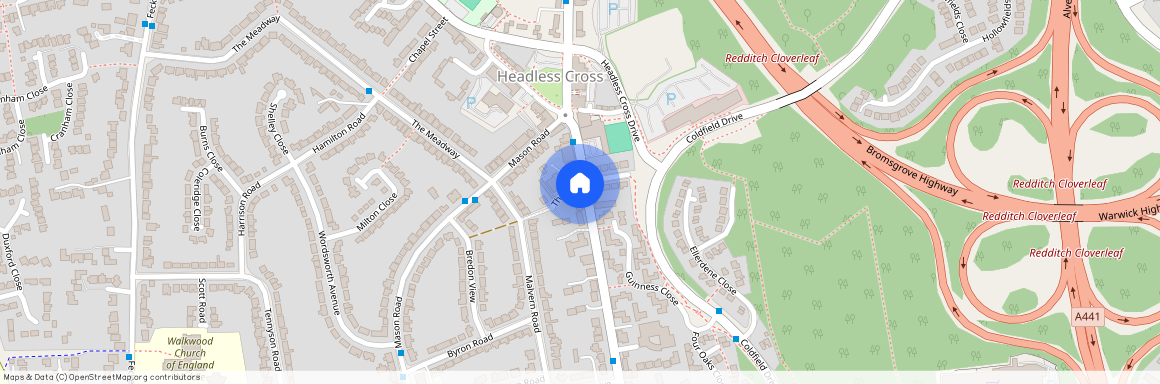 Evesham Road, Headless Cross, Redditch