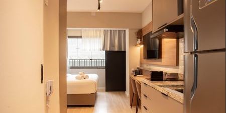 Studio para alugar com 25m², 1 quarto e sem vaga - Foto 3
