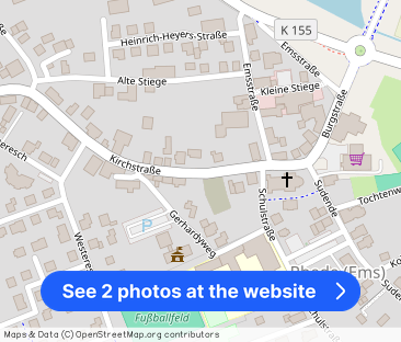 Sofort einziehen!!! Oberwohnung in guter, aber ruhiger Lage von Rhe... - Photo 1