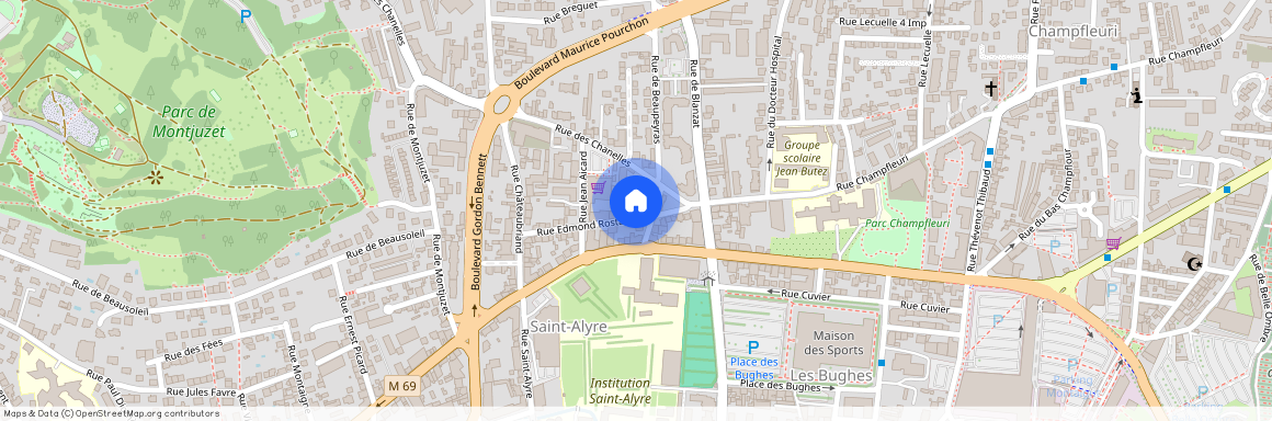 Résidence Les Oliviers 23 rue Edmond Rostand - Bât. B, 63000, Clermont-Ferrand