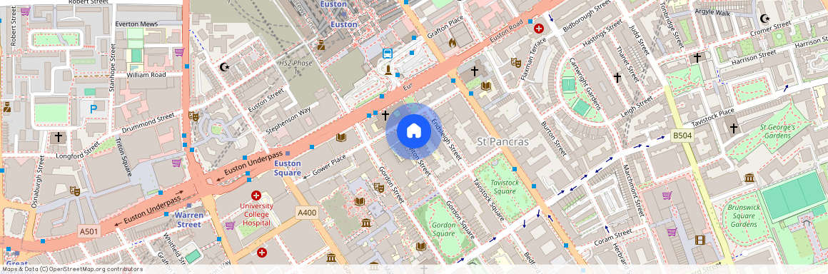 Taviton Street, St Pancras, WC1H