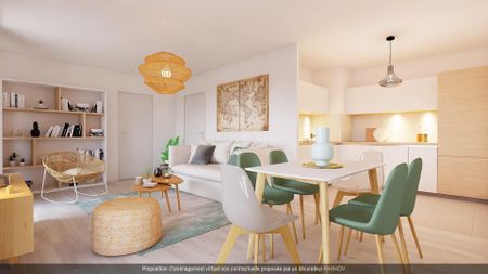 location Appartement T2 DE 51.4m² À VELIZY-VILLACOUBLAY - Photo 2