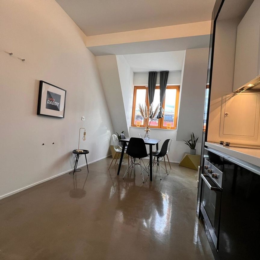 F-Hain: voll möbliertes LUXUS Apartment - 45 m² befristet für max. 12 Monate per SOFORT zu VERMIETEN - Photo 1