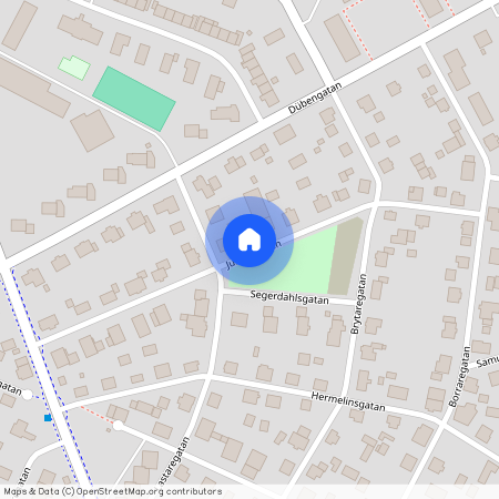 Juliebögatan, Kiruna