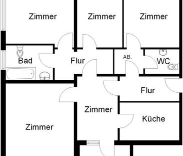 Schön zu wohnen für 4 bis 5 Personen. - Foto 5